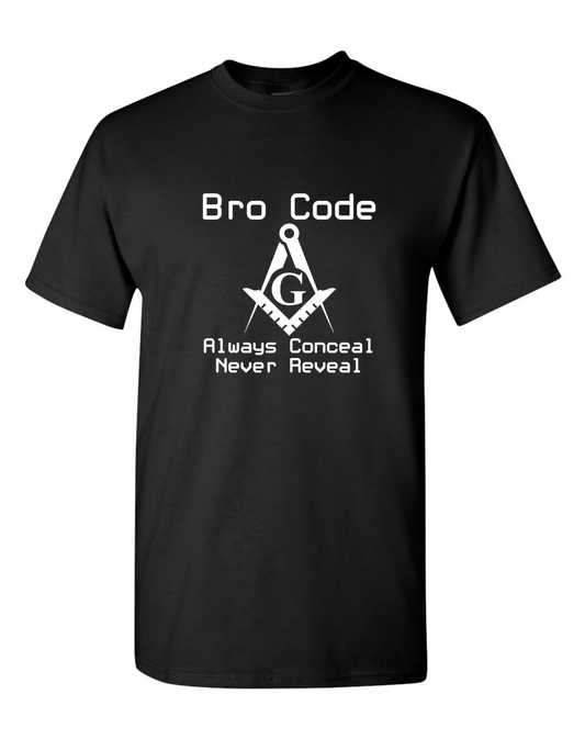 Bro Code Masonic Tee