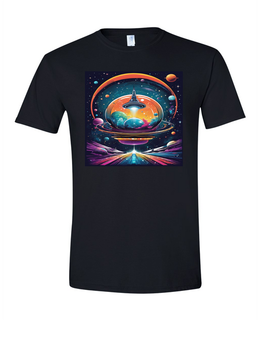 Whimsical Space Journey